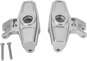 RC Car Aluminum Alloy C Hub Carrier Caster Block Upgrade Parts for Desert Off Road Truck UD1002 UD1002se SG1002 UD1002SE 1/10 (Silver)
