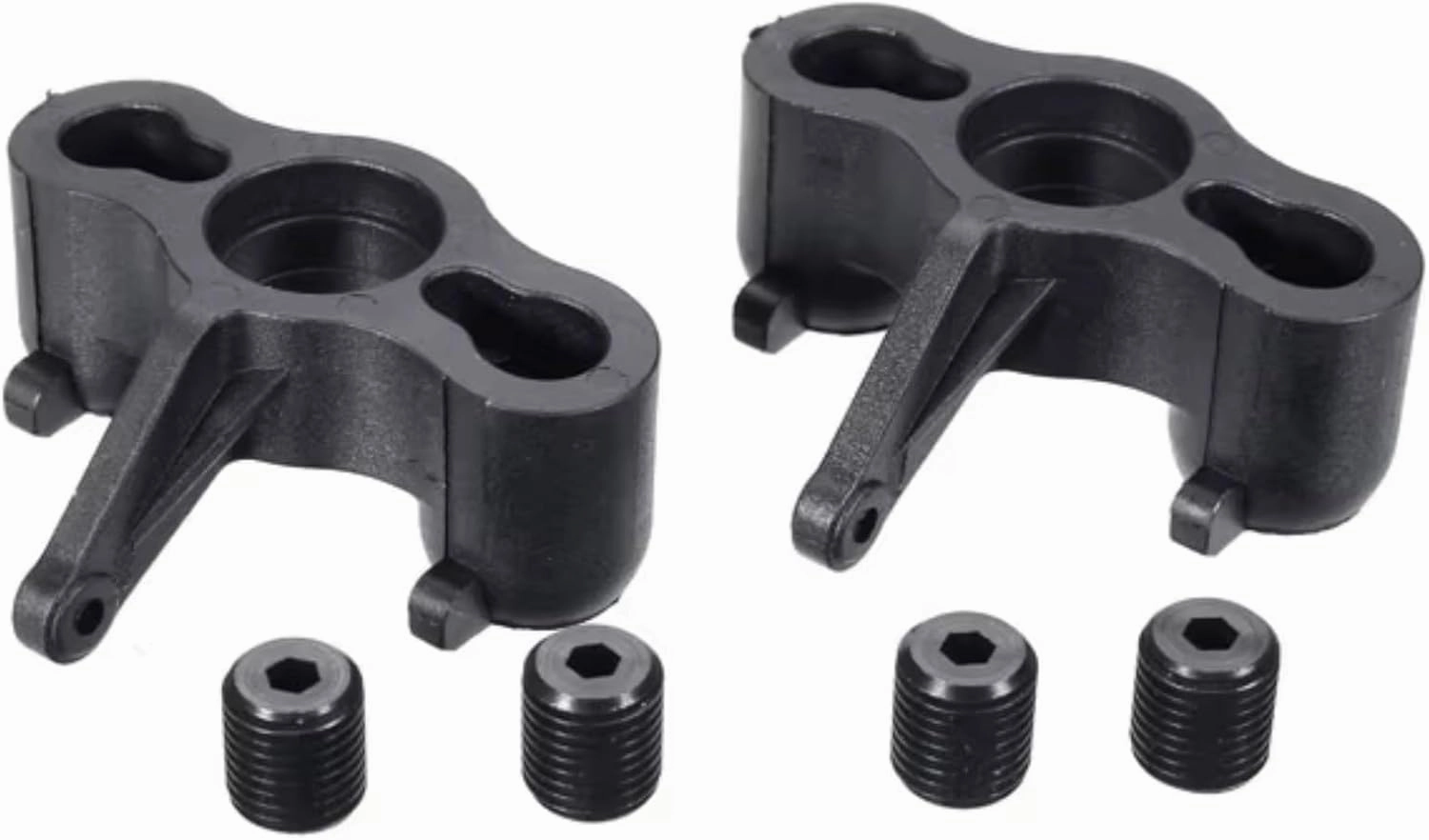 RC Steering Knuckle Block for JLB for Cheetah 1/10 2PCS Steering Block Steering Knuckles Hub Carrier EA1003 Brushless RC for Racing Car Parts Accessories