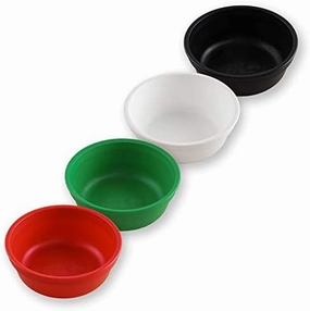 Re-Play 12 Oz. Toddler Bowls for Snack and Everyday Dining - Dishwasher and Microwave Safe - Made in USA - Set of 4-5.75" x 5.75" x 2" - Christmas