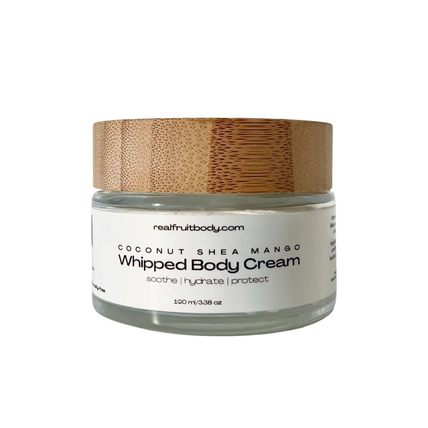 Real Fruit Body® Coconut Shea Mango Whipped Body Cream - 3.38 Ounce | 100ml