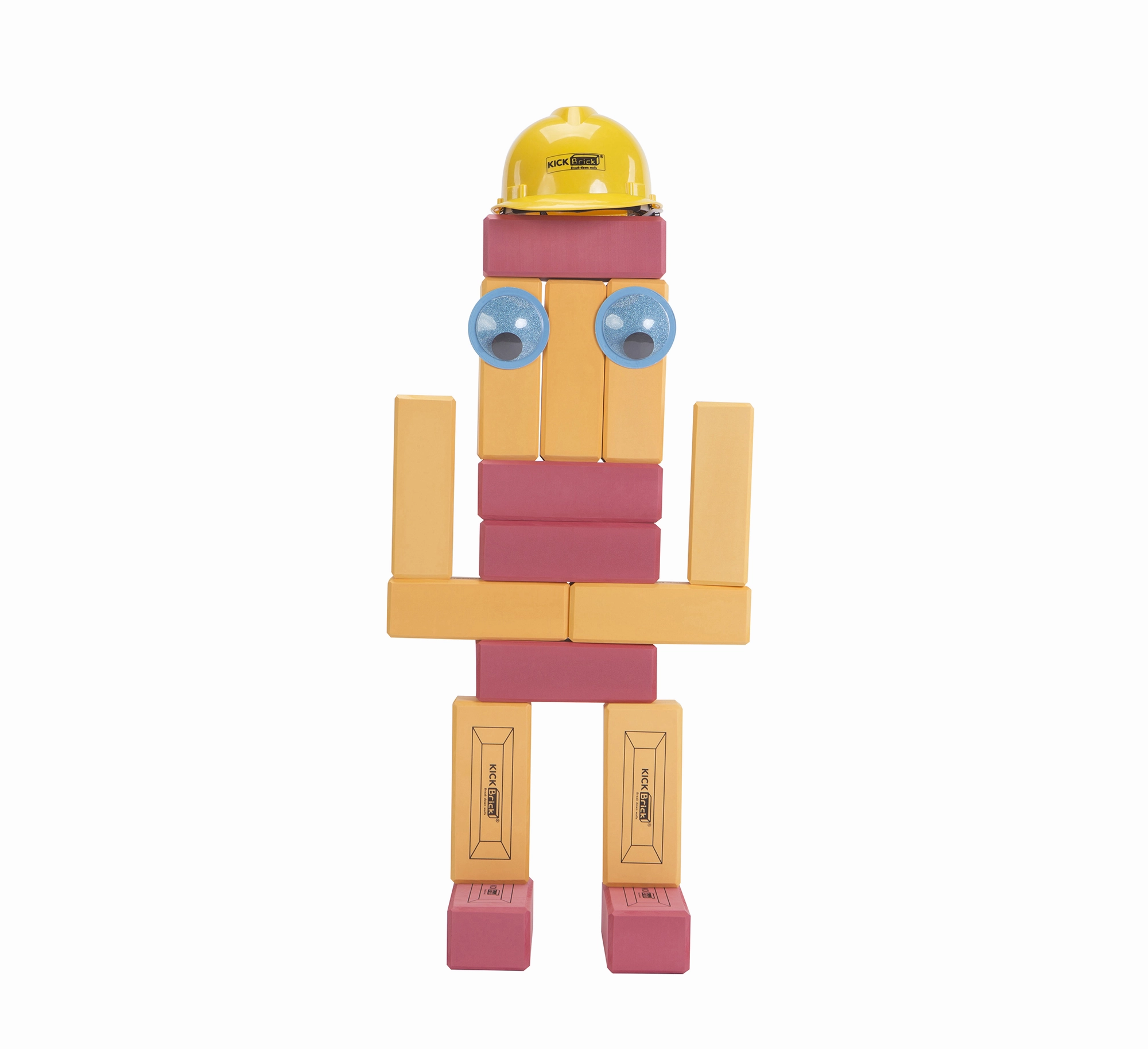 Red/Yellow Single Pack  —  25 Bricks