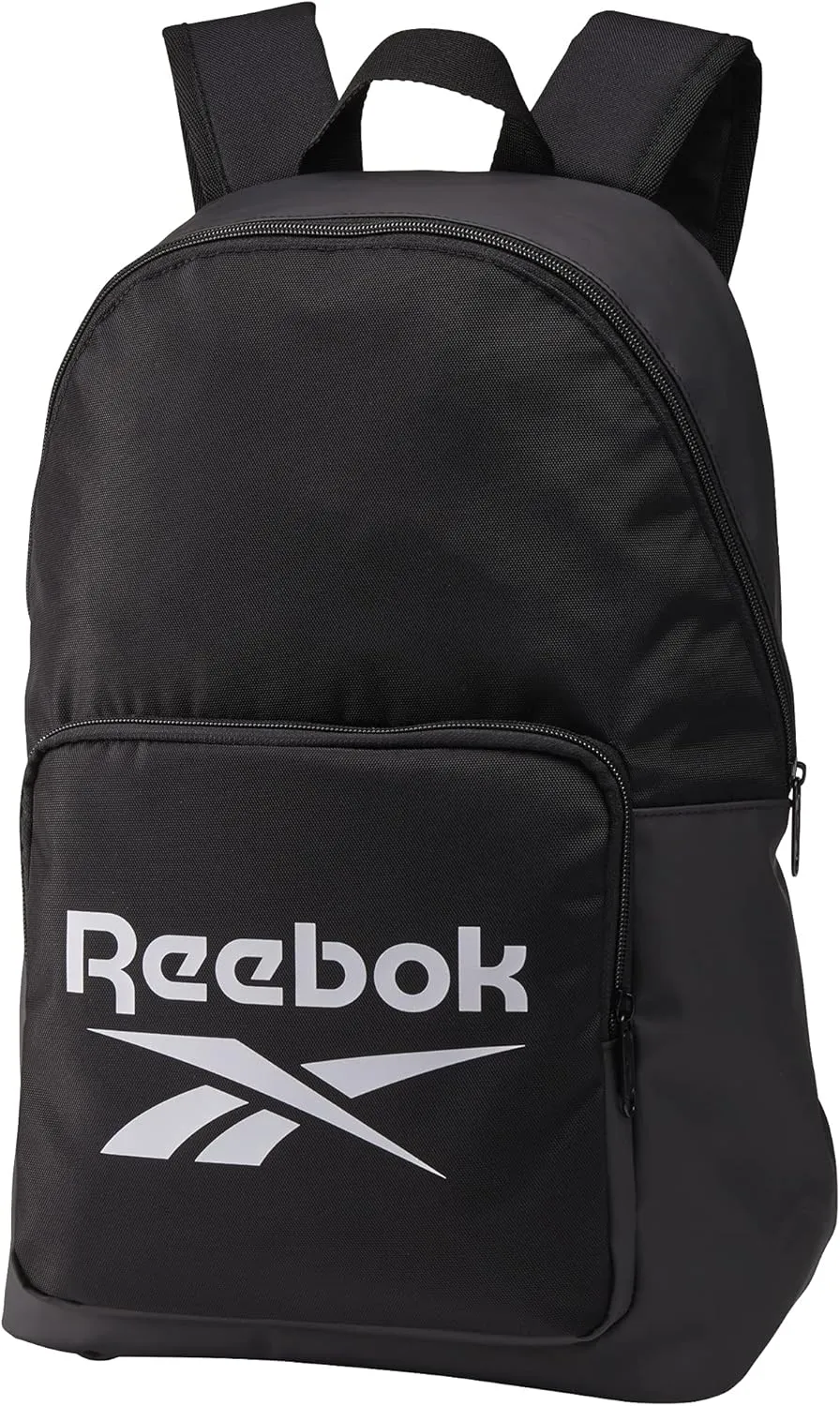 Reebok Backpack, Black/Black, One Size