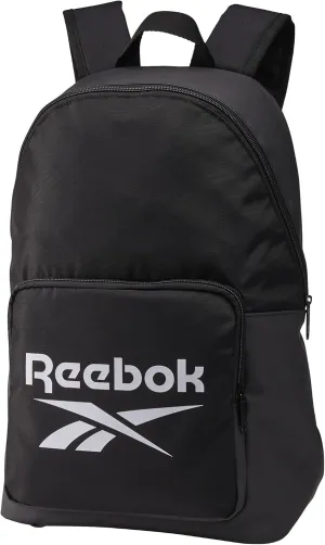 Reebok Backpack, Black/Black, One Size