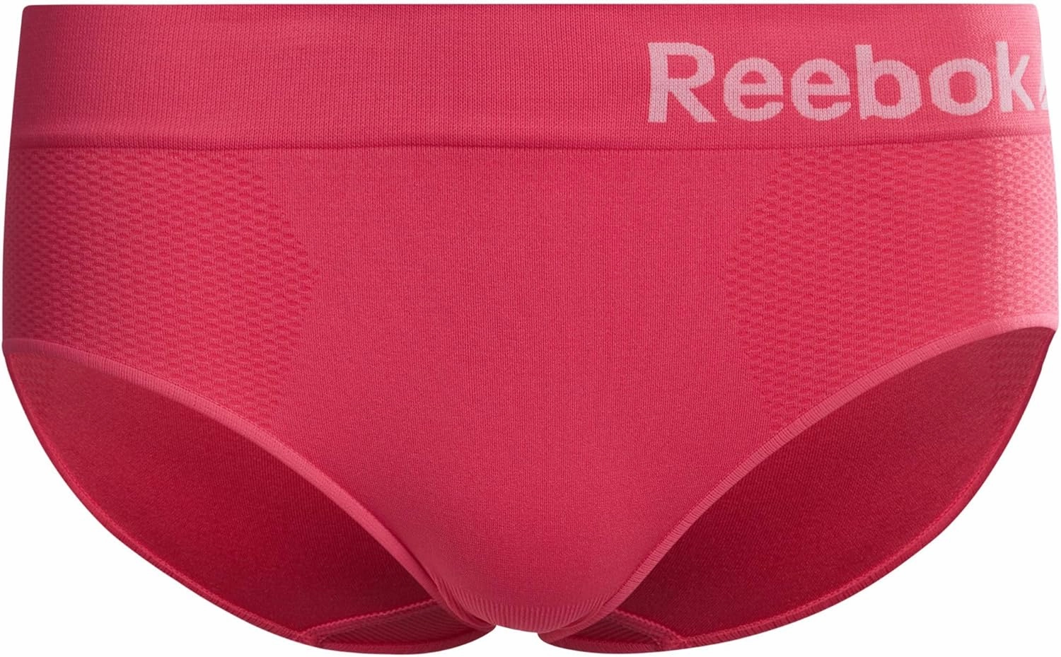 Reebok Hipster Panties for Women - 5 Pack Stretch Performance Seamless Underwear with Relaxed Tagless Waist (S-XL)