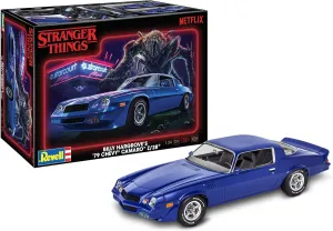 Revell 14560 Stranger Things Billy Hargrove's'79 Chevy Camaro Z/28 1:24 Scale 89-Piece Skill Level 4 Model Building Kit