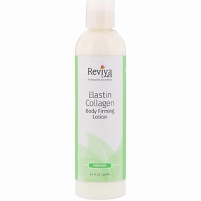 Reviva Labs Body Firming Lotion, Elastin and Collagen 8-Ounces(4 Pack)