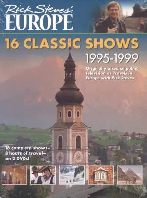 Rick Steves Europe DVD: 16 Classic Shows (1995-1999)