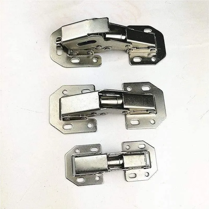 Rynx | 90 Degree No Drill Hole Cabinet Hinge Hydraulic Cabinet Door Hinges Soft Close Furniture Hinges Hardware