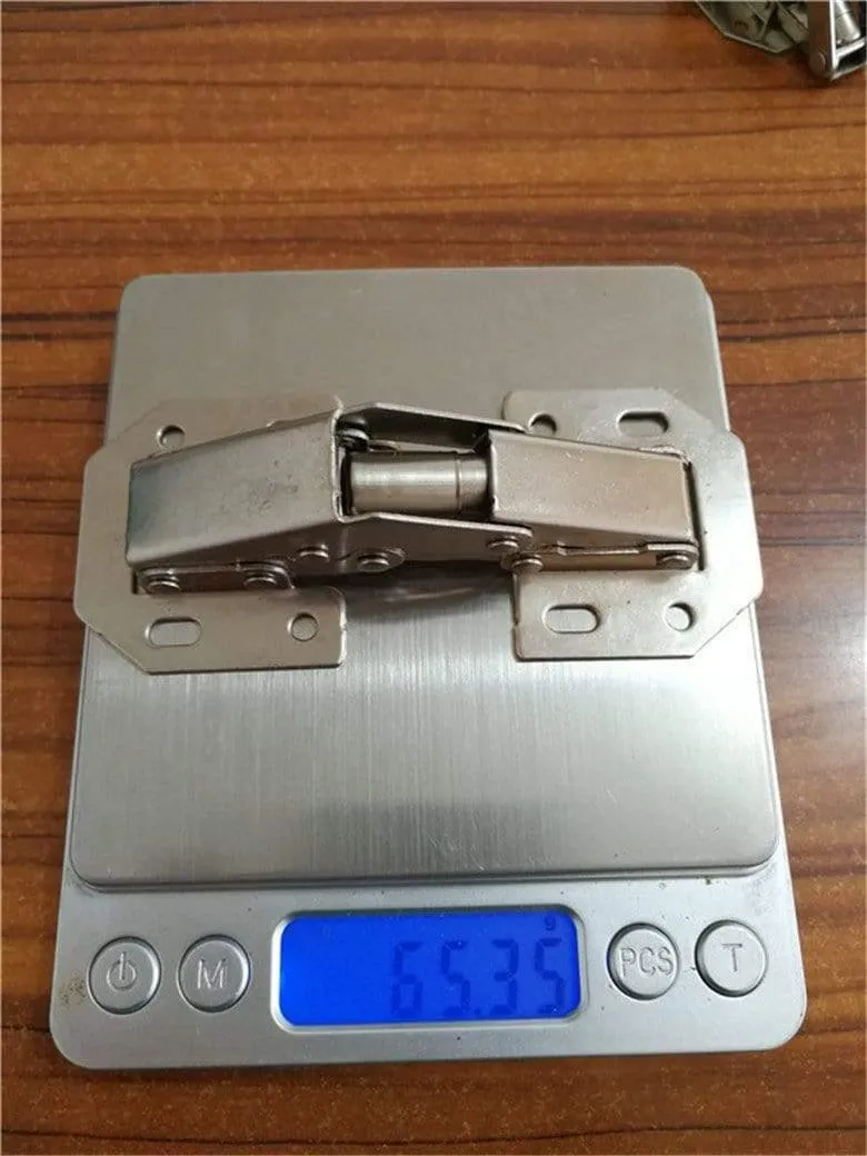 Rynx | 90 Degree No Drill Hole Cabinet Hinge Hydraulic Cabinet Door Hinges Soft Close Furniture Hinges Hardware