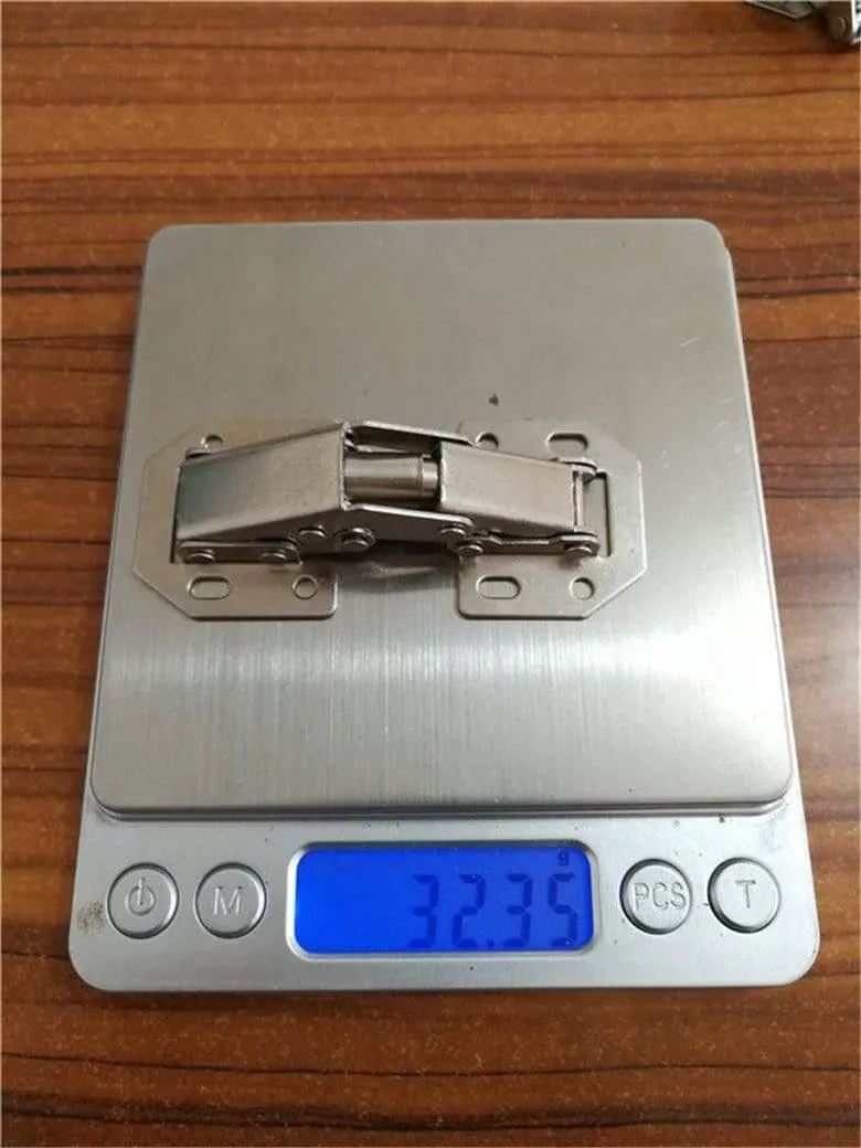 Rynx | 90 Degree No Drill Hole Cabinet Hinge Hydraulic Cabinet Door Hinges Soft Close Furniture Hinges Hardware