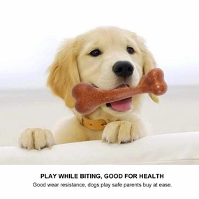 Rynx | Pet Products Dog Toy Dog Bone Toy Beef/Bacon Scented Pet Chew Toy New Toys for Dogs Pet Dog Interactive Toy Dog Dog Accessories