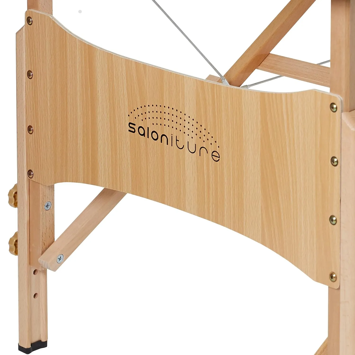 Saloniture Basic Portable Folding Massage Table - Hot Pink