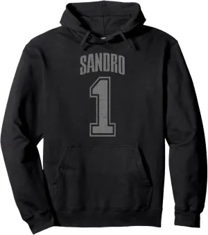 Sandro Supporter Number 1 Greatest Fan Pullover Hoodie