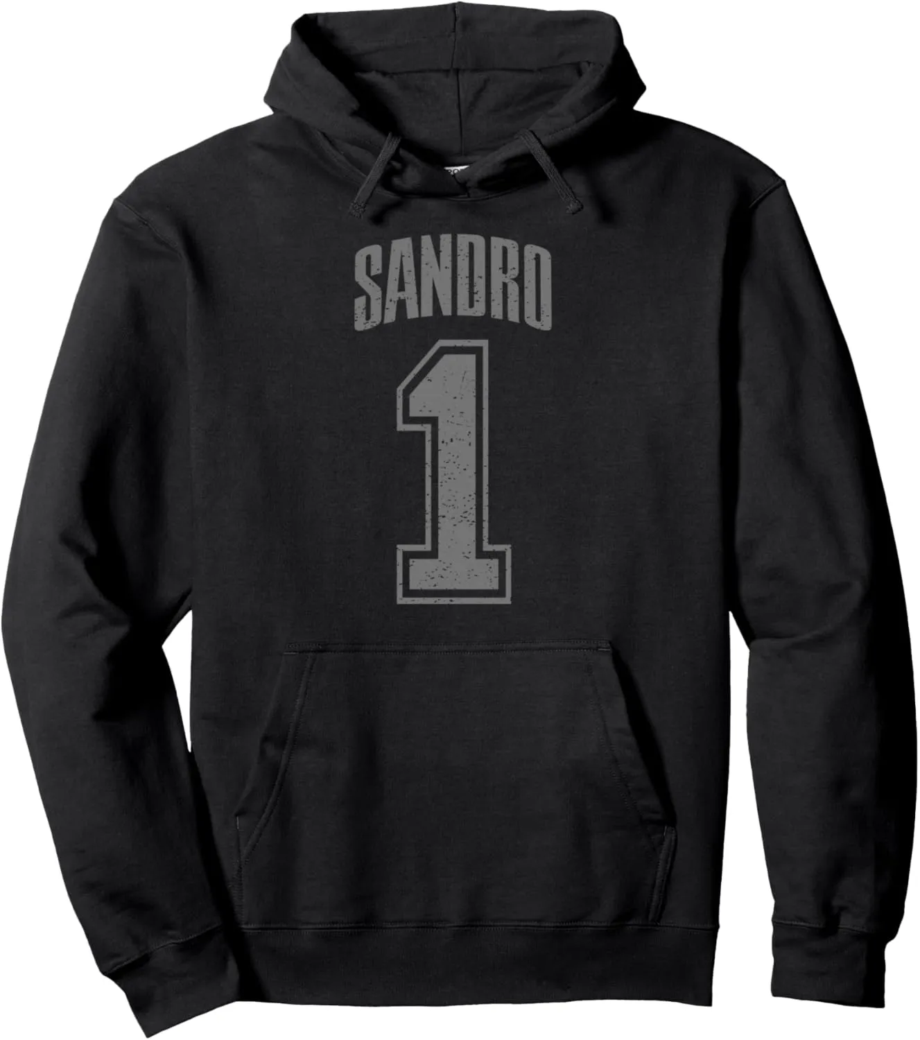 Sandro Supporter Number 1 Greatest Fan Pullover Hoodie