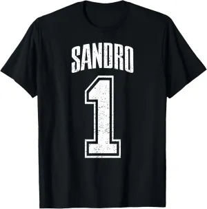 Sandro Supporter Number 1 Greatest Fan T-Shirt