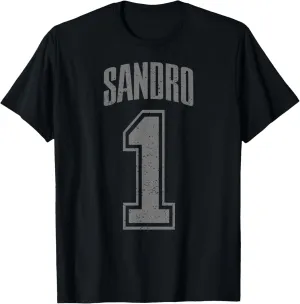 Sandro Supporter Number 1 Greatest Fan T-Shirt