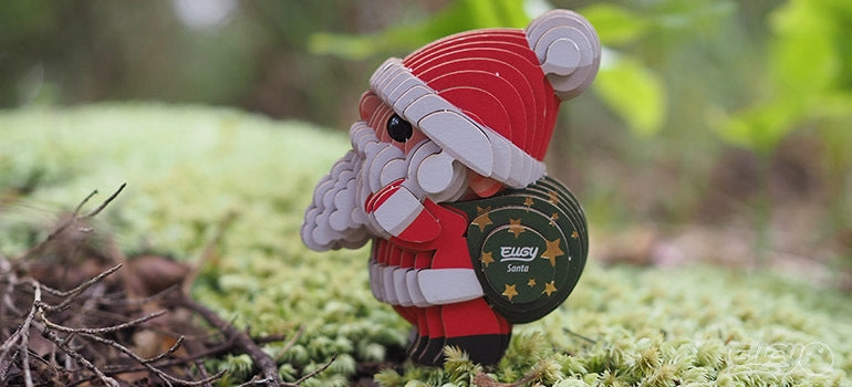 Santa 3D Model Kit