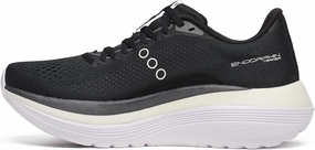 Saucony Men's Endorphin Trainer Sneaker, Black/White, 13