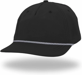 Scout Ultrasuede Classic Unstructured Rope Hat Packable Brim, Travel Essentials, Boating, Running, Golf, Workout, 5 Panel