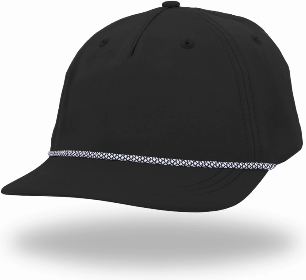 Scout Ultrasuede Classic Unstructured Rope Hat Packable Brim, Travel Essentials, Boating, Running, Golf, Workout, 5 Panel