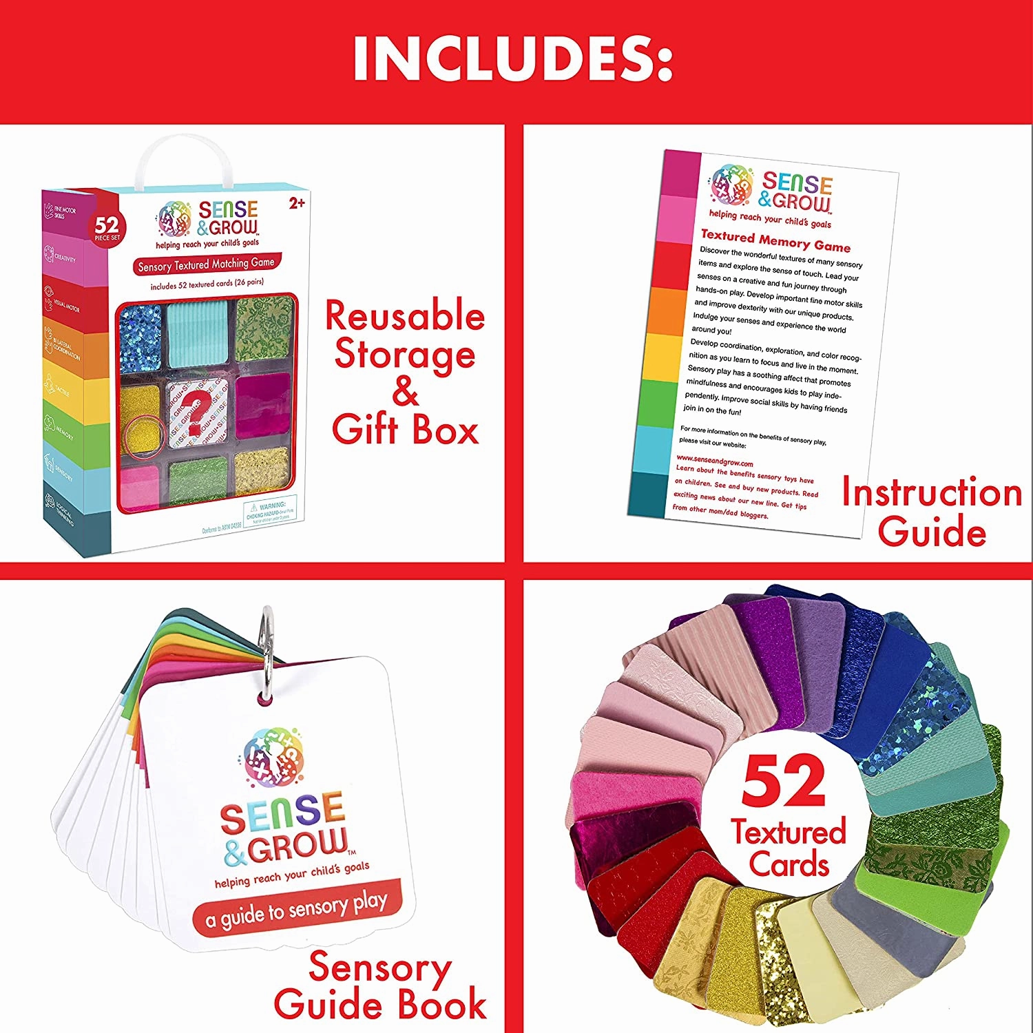 Sense and Grow-Textured Matching Game