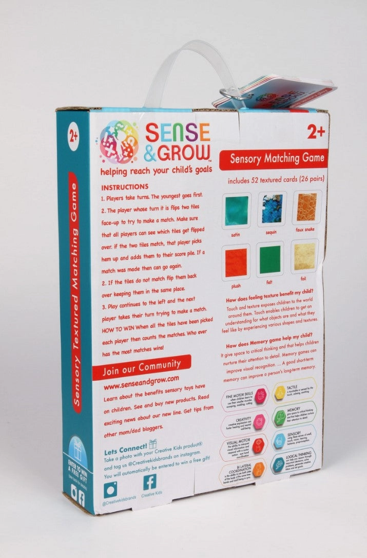 Sense and Grow-Textured Matching Game