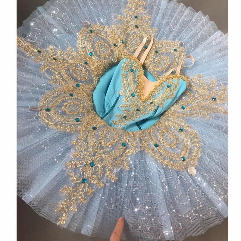 Sequined Ballet Pre Professional Pancake Tutus (6 Colors available)