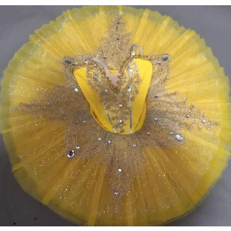 Sequined Ballet Pre Professional Pancake Tutus (6 Colors available)