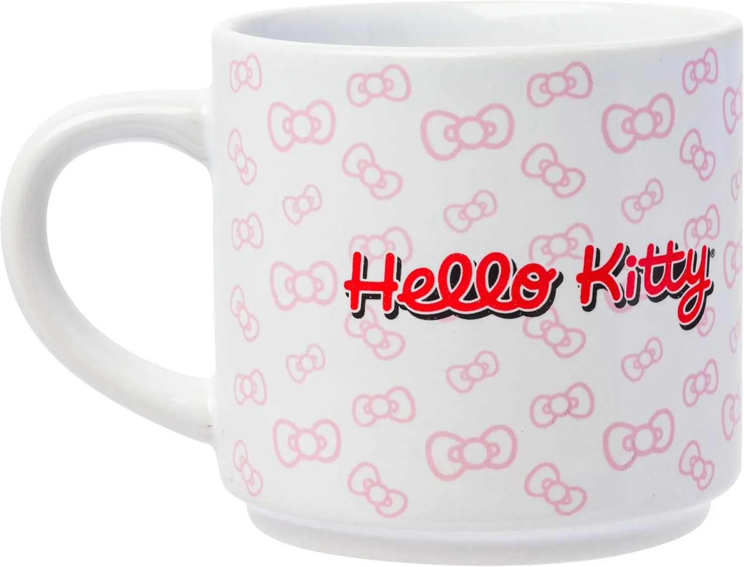 Silver Buffalo Sanrio Hello Kitty Poses 4pc Ceramic Mug Stack Set, 10 Ounces