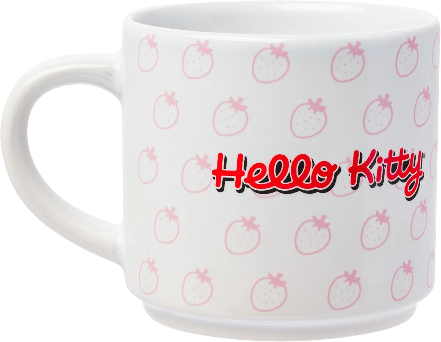 Silver Buffalo Sanrio Hello Kitty Poses 4pc Ceramic Mug Stack Set, 10 Ounces