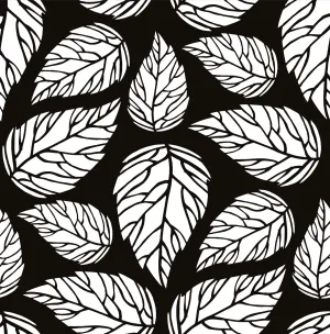 Simple Screens 2.0 - Inside Leaves Powder or Enamel Simple Screen - Use as Powder Stencil or Silkscreen