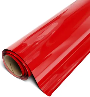 Siser Easyweed 15" x 3' Iron on Heat Transfer Vinyl Roll - Red