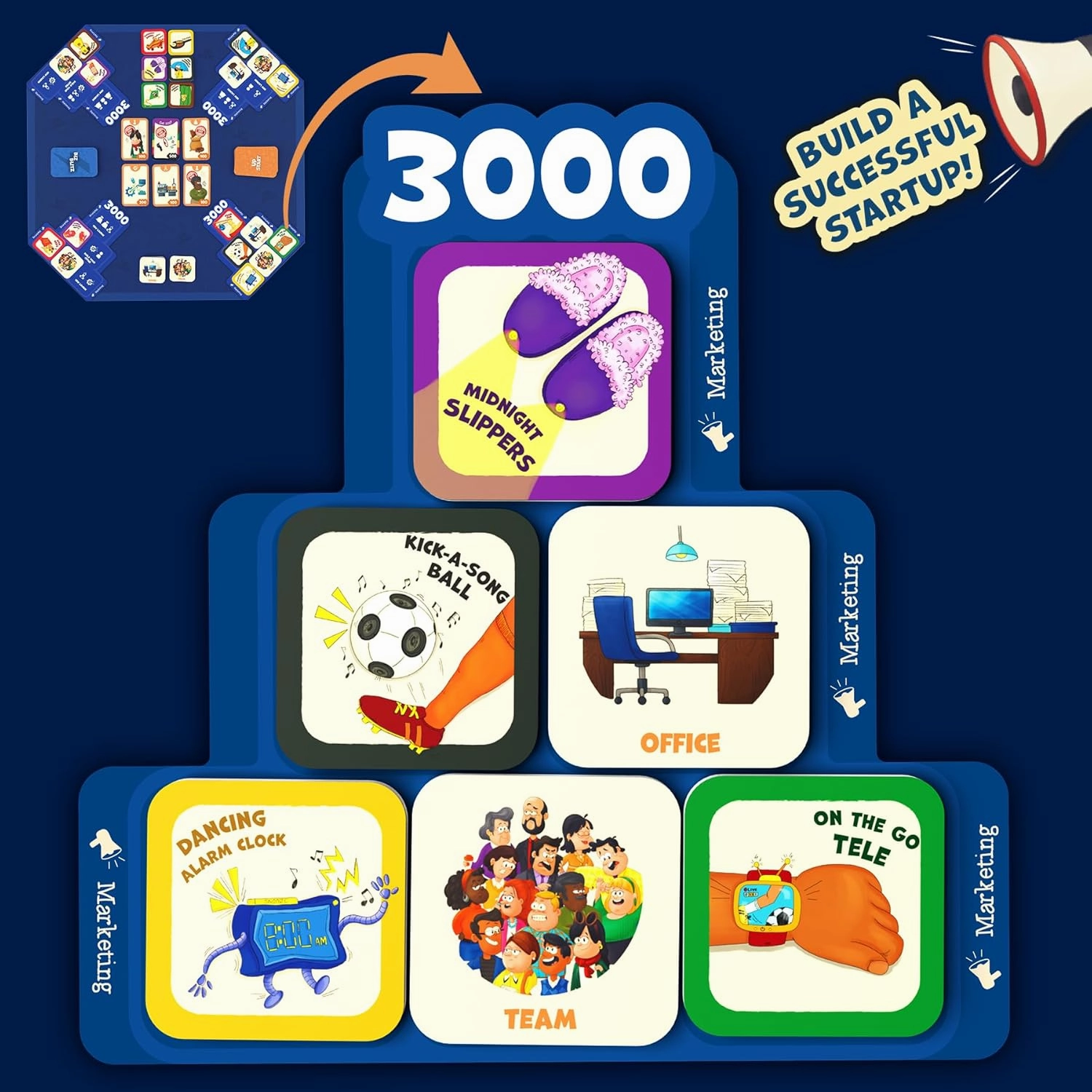 Skillmatics Up Start Entrepreneurship and Business Strategy Board Game for Kids Ages 7 