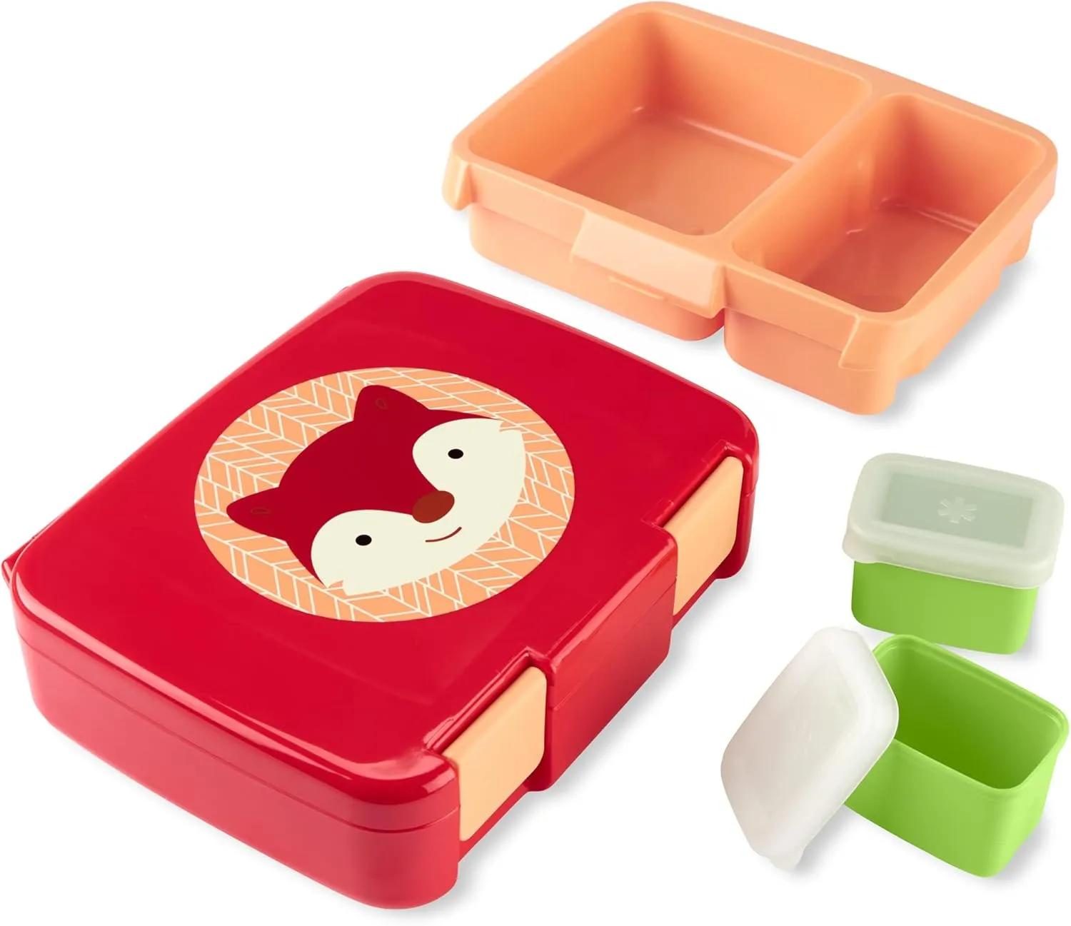 Skip Hop Kids Bento Lunch Box, Ages 3 , Zoo Fox