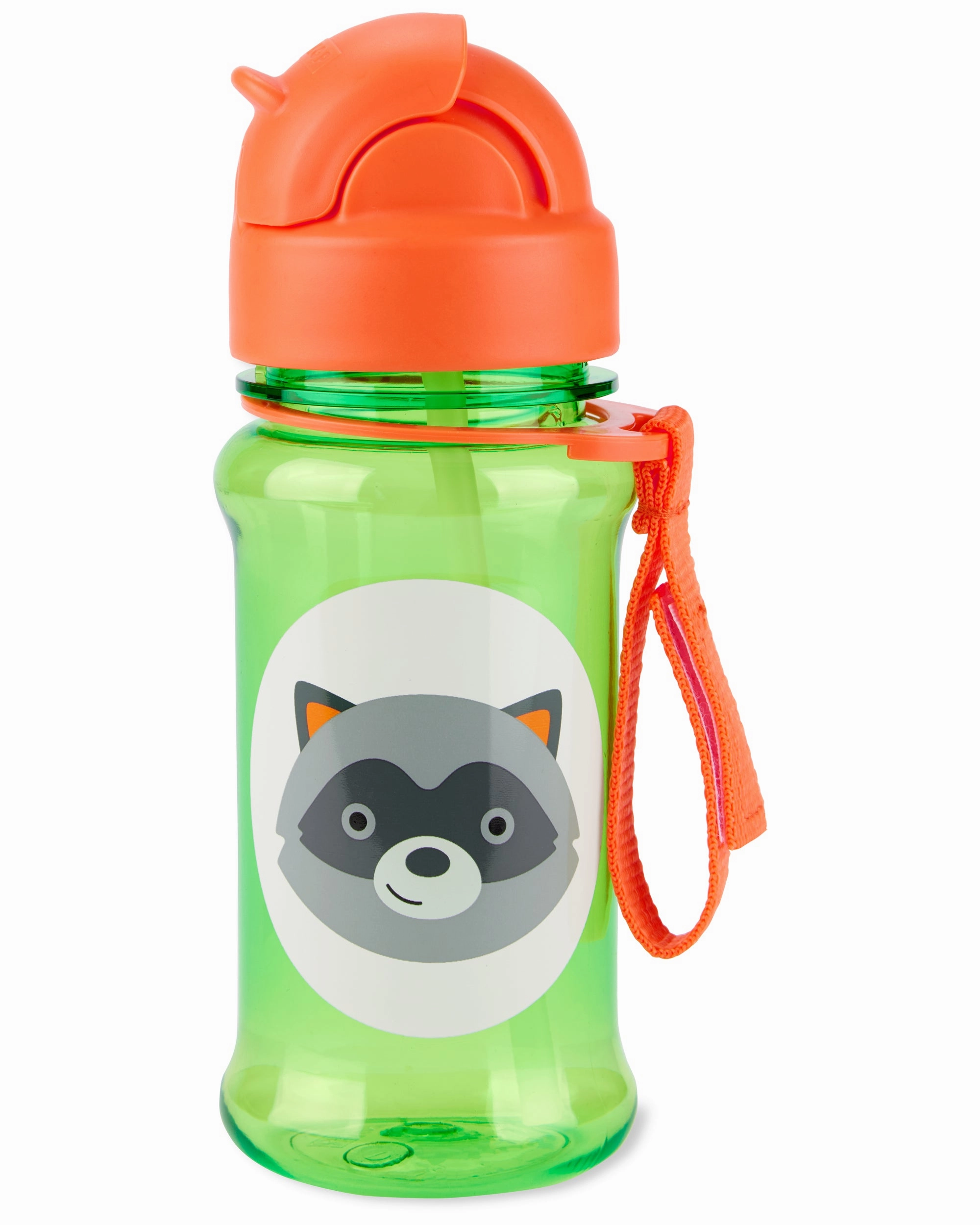 Skip Hop Zoo Tritan Renew Straw Bottle - Raccoon