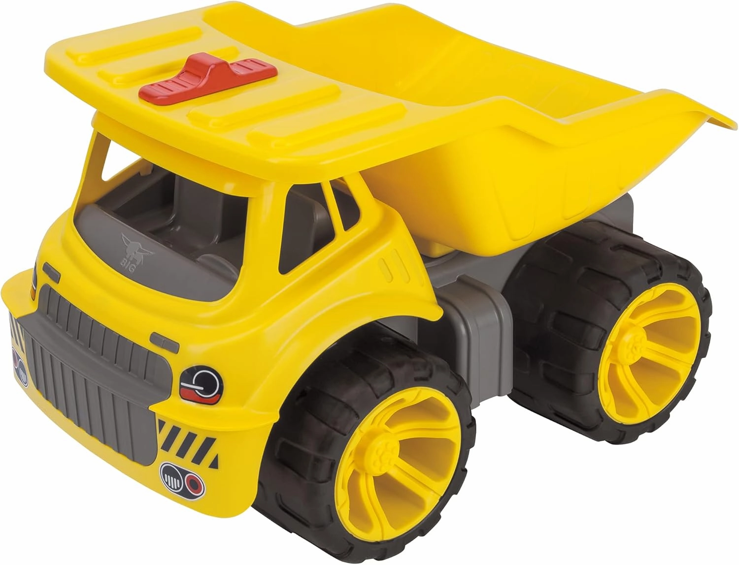 Smoby: Big Power Worker Maxi Truck, Ride on, Load Capacity up to 55 Pounds, Tires are Made of Soft Material, Box Tilts for Easy Unload, For Ages 3 and up