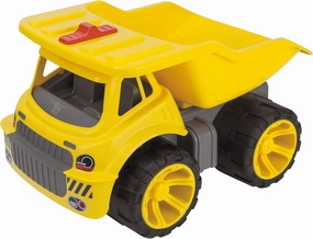 Smoby: Big Power Worker Maxi Truck, Ride on, Load Capacity up to 55 Pounds, Tires are Made of Soft Material, Box Tilts for Easy Unload, For Ages 3 and up