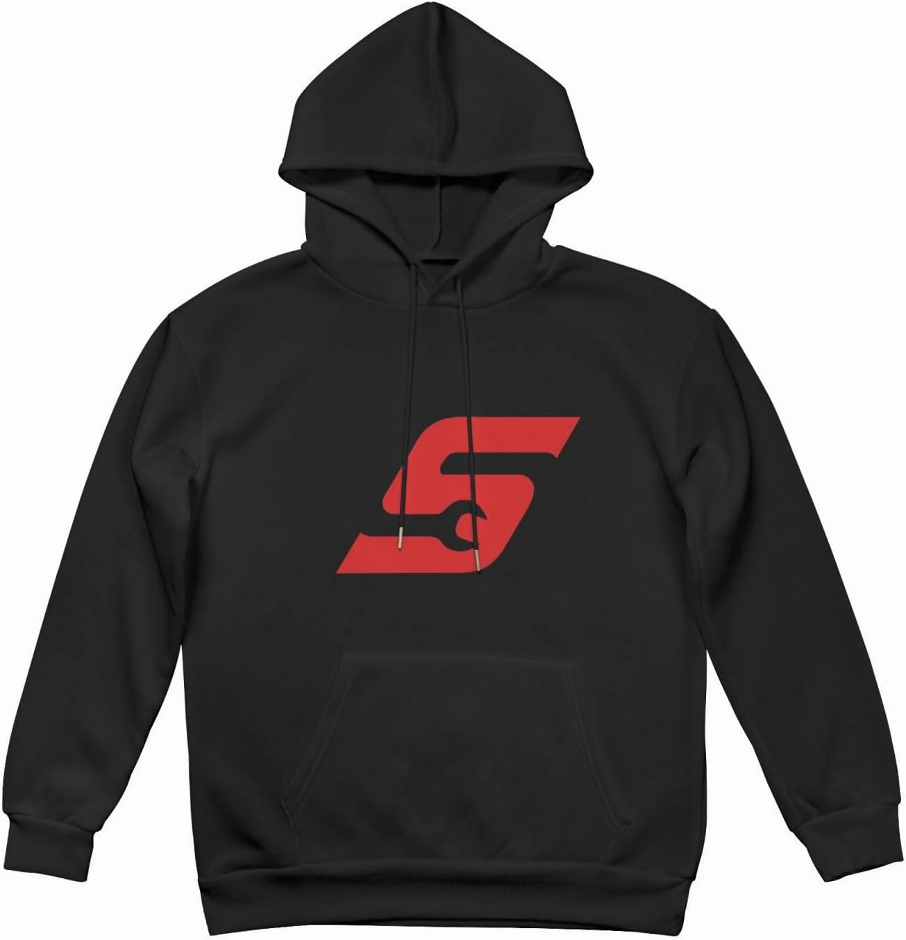 Snap On Mens Hoodies Fall Winter Sweatshirt Long Sleeve Casual Loose Basic Pullover Fleece Hooded-
