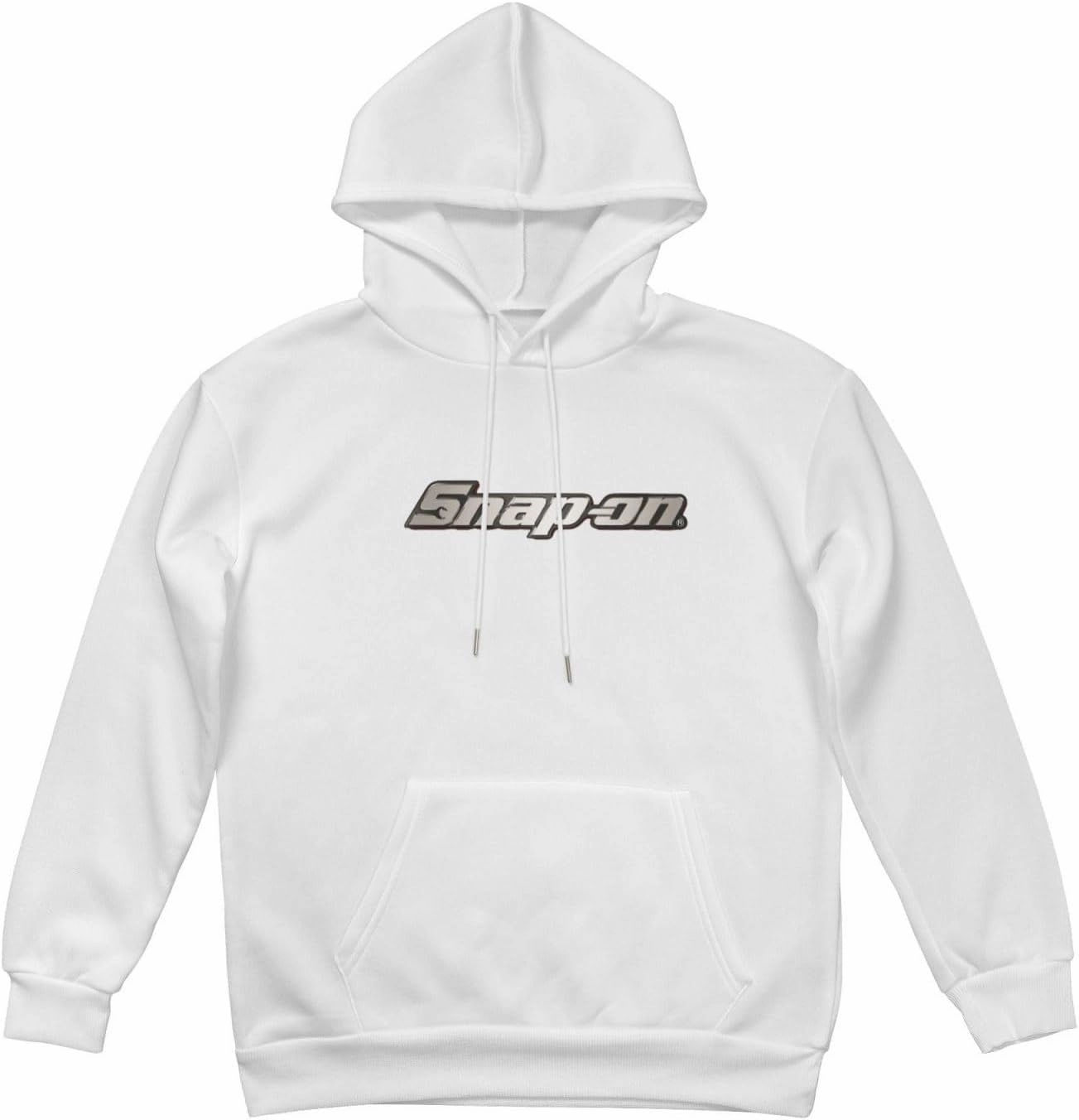 Snap On Mens Hoodies Fall Winter Sweatshirt Long Sleeve Casual Loose Basic Pullover Fleece Hooded-