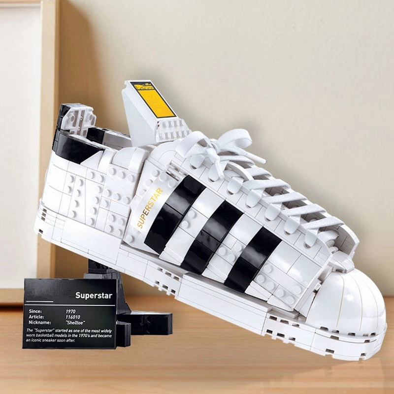 Sneaker Blocks 3D SUPERSTAR Classic Model Building Blocks