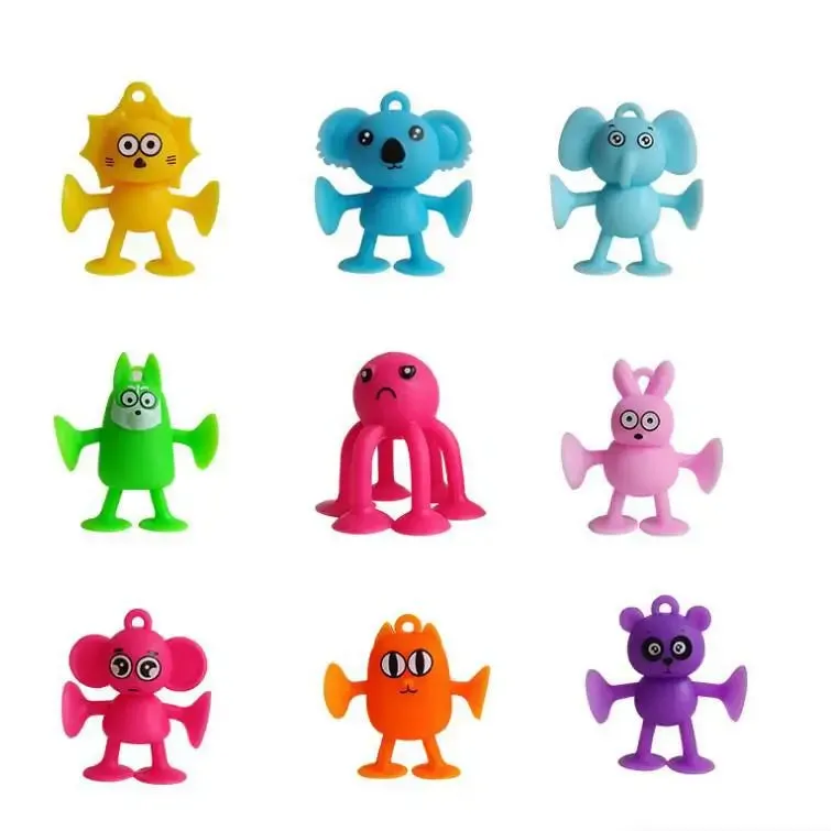 Soft Silicone Suction Cup Building Blocks