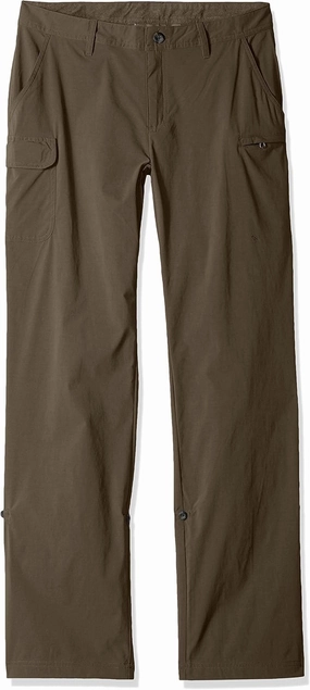 Solstice Apparel Women's Stretch Roll Up Pant, Bark, 6