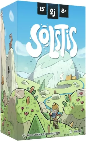 Solstis | Two-Player Tile Drafting Game | Ages 8  | 2 Players | 15 Minutes
