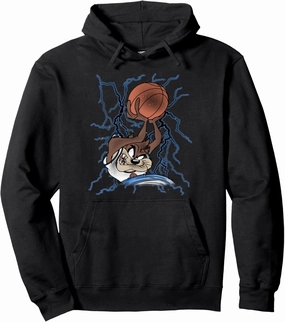 Space Jam Tasmanian Devil Vintage Classic Lightning Dunk Pullover Hoodie