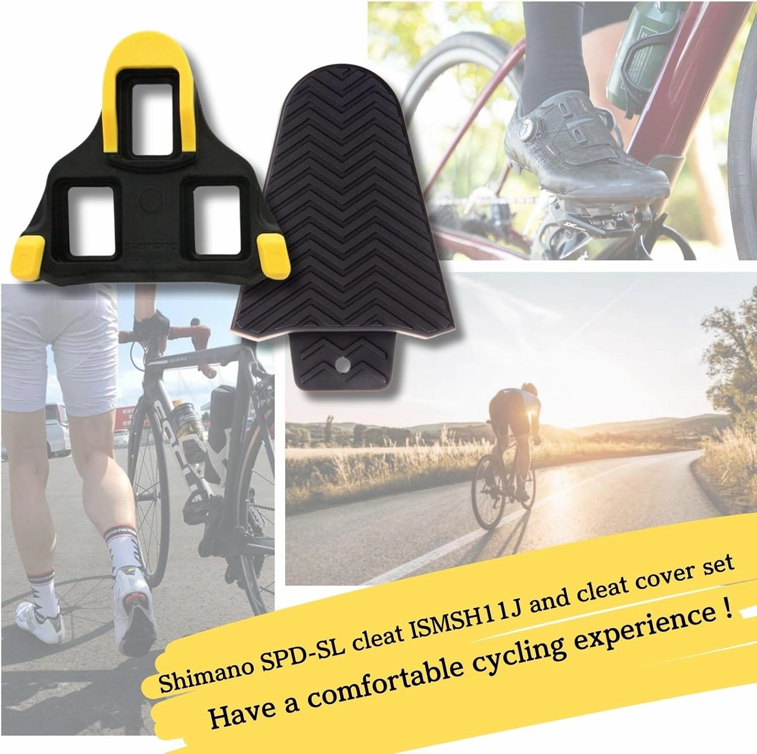 SPD-SL Cleat Set SM-SH11 ISMSH11J / SM-SH12 ISMSH12J, SPD-SL Compatible Cleat Cover Set