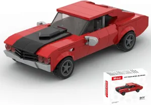 Speed Champions Building Blocks, Collectible Model Cars Kits for Adults and Children, Famous Classic Red Sports Car Blocks, Vehicle DIY Building Toys(292PCS)