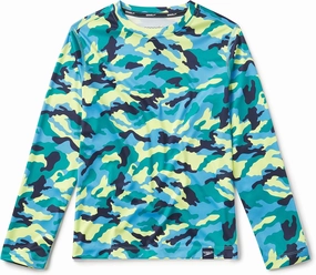 Speedo Boy's UV Swim Shirt Long Sleeve Tee Graphic
