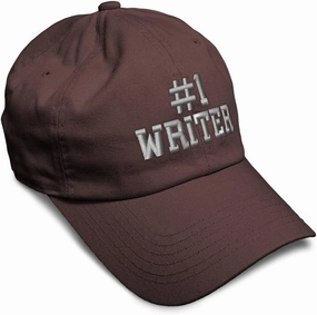 Speedy Pros Soft Baseball Cap Number #1 Writer Embroidery Others Authoress Twill Cotton Books Dad Hats for Men & Women