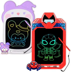 Spider Hero and Cute Bunny LCD Writing Tablet