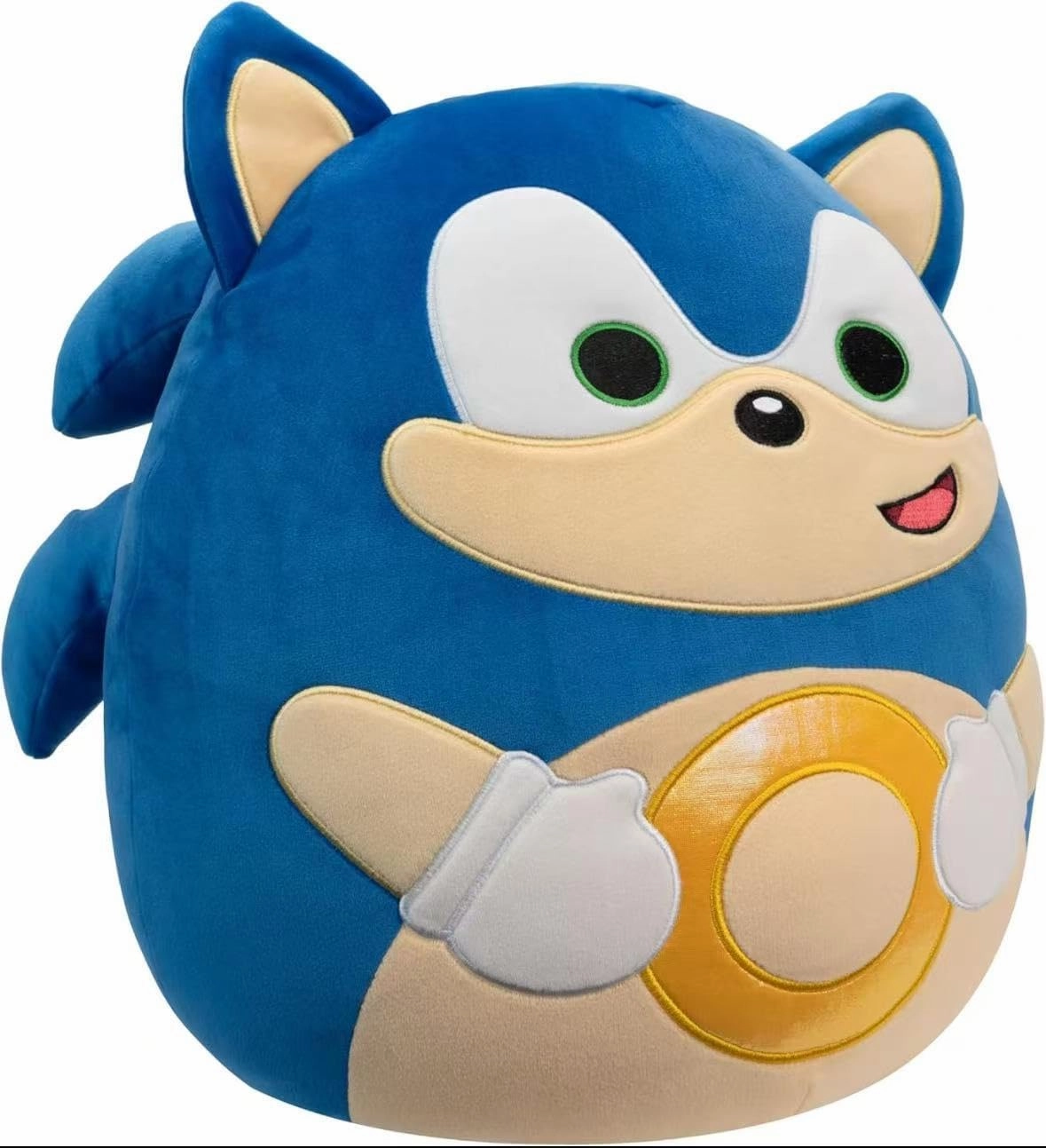 Squishmallows 2025 Original 8 Inch Sonic The Hedgehog Squad Plush - Collectible Soft & Squishy Mini Stuffed Animal Toy - Add to Your Squad - Gift for Kids, Girls & Boys (Sonic)